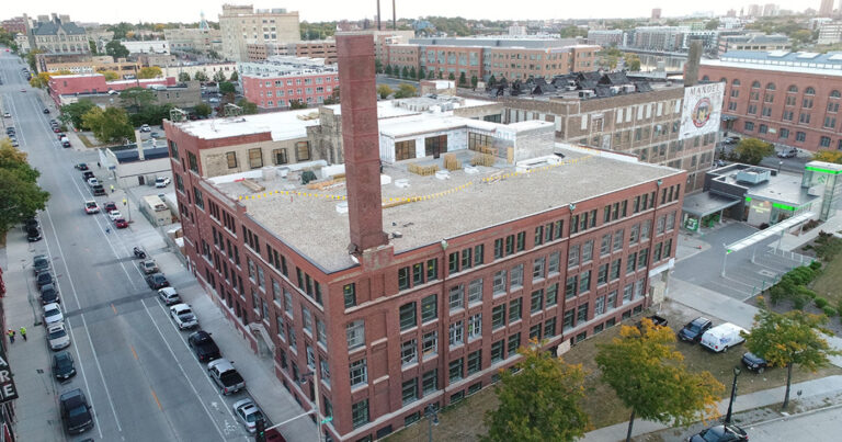 Haymarket Lofts project performing asbestos abatement and demolition by Balestrieri Environmental in Milwaukee Wisconsin