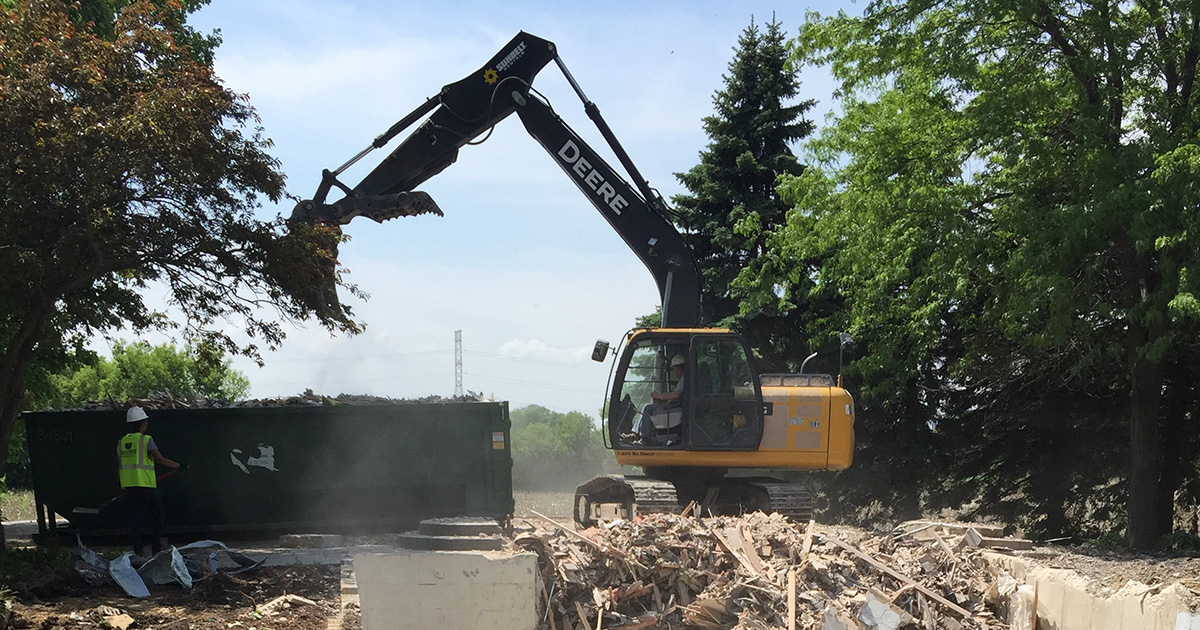 ULINE Headquarters Demolition Services Our Work