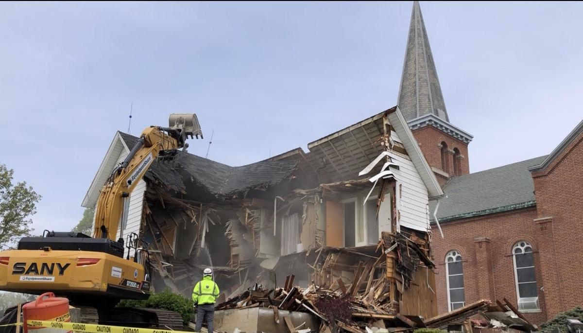 St. Alphonsus Catholic Church, Wisconsin Demolition Work