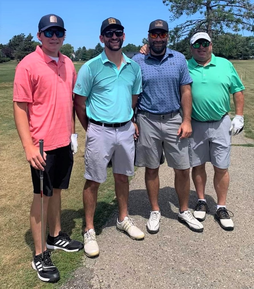 Team Balestrieri at the Evergreen Golf Course Summer 2022